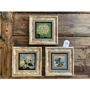 Oscar Stone Decor Çerçeveli Taş Duvar  Dekoru 20 x 20 cm 3 Lü Set Ayet Seti