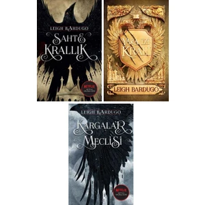 Martı Yayınları Grishaverse 3 Kitap Set Leigh Bardugo / Sahte Krallık - Yara Izi Kralı - Kargalar Meclisi