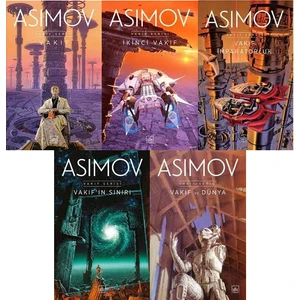 Vakıf - İkinci Vakıf - Vakıf ve Imparatorluk - Vakıf'ın Sınırı - Vakıf ve Dünya - 5 Kitap Set - Isaav Asimov