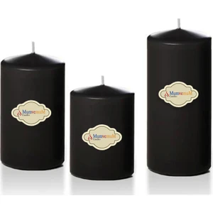 3'lü Small Set Mum Siyah