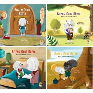 Sincap Kitap Bazen Olur Böyle Serisi 4 Kitap Set / Biraz Korktum Sanki - Biraz Kıskandım Sanki - Biraz Kızdım Sanki - Biraz Üzüldüm Sanki
