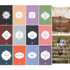 Yağmur - Hüznün Lalesidir Dünya - Rüveyda - Çiçekler Üşümesin - Nuyageva - Nurullah Genç - 14 Kitap Set