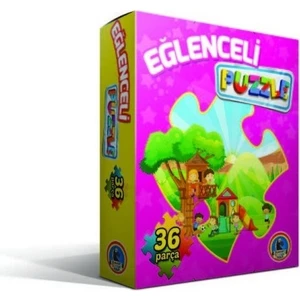 4e Eğlenceli P1 Mini Çocuk Puzzle - 36 Parça