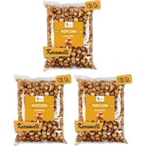 Karamelli Patlamış Mısır / Popcorn  3 x 130 gr