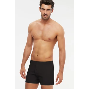 Erkek Penye Adrian Boxer Tek Düğmeli 2 Li Siyah S-3xl