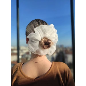 121Y - Dev Boy Oversize Organze Scrunchie Saç Lastiği