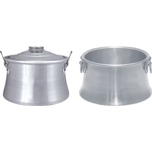 Öz Öncü Alüminyum Kazan Arap Kazanı Pişirme Kazanı (Ağız Çapı: 50 cm. Derinlik: 30 cm.)