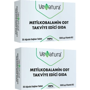 B12 Metilkobalamin Odt 30 Ağızda Dağılan Tablet X2 Adet