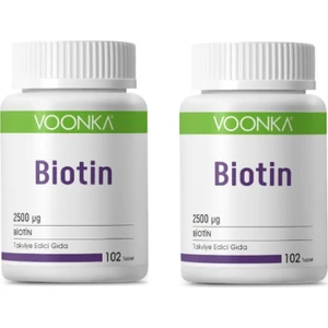 Biotin Içerikli Takviye Edici Gıda 102 Tablet X2 Adet