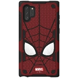 Note10+ Plus Marvel Spiderman Akıllı Kapak - Kırmızı
