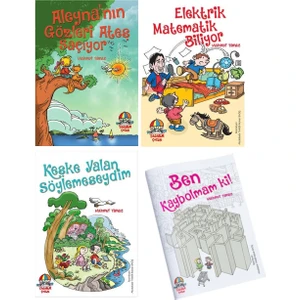 Çocuklar Için Güvenli Yaşam Eğitimi Hikaye Seti (4 Kitap Takım ) - Mahmut Yılmaz