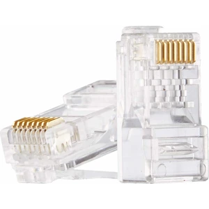 Hq Speed RJ45 Cat6 8P8C Altın Uçlu Network Konnektör (100 Adet)