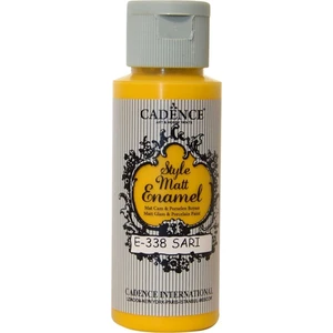 Enamel Cam Boyası E-338 Sarı 59 ml