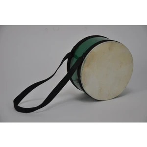Sultan Yeşil Naturel Derili Çocuk Davulu Küçük (20CM.)