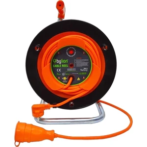50 Metre Seyyar Makaralı Uzatma Kablosu Dişi Fişli Bahçe Tipi Termal Sigortalı 3x1.5 mm + 2 Metre