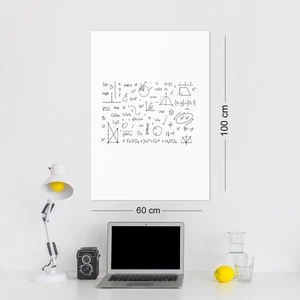 Pi Papers Akıllı Kağıt - 60x100 Cm Beyaz, 2 Adet Pratik, Yapışkansız Tutunan, Inovatif Yazı Tahtası Ve Pano