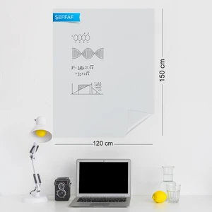 Pi Papers Akıllı Kağıt - 150x120 Cm Şeffaf, 2 Adet Fotoğraf, Belge, Not Tutucu Özellikli Yazı Tahtası ve Pano