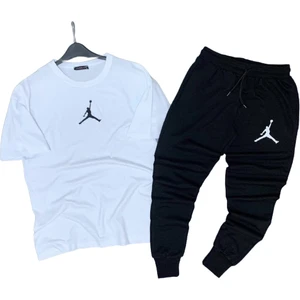 Amor Man Oversize Bol Kesim Pamuk Kısa Kollu Çift Cep Yazlık Yeni Stil Erkek Eşofman Takımı