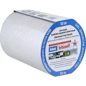 Bitüself Star Yalıtım Bandı Yapışkanlı 10 cm x 10 M Oto Ses Su Yalıtım Bandı