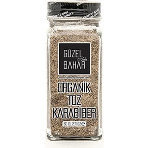 Güzel Ada Gıda Organik Toz Karabiber 60 gr