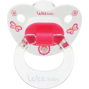 Wee Baby 6-18 Ay Desenli Damaklı Emzik No:2