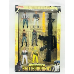 Pubg Battle Grounds 6'lı Figür Oyuncak
