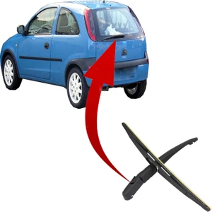 Opel Corsa C - Combo Arka Silecek Kolu ve Süpürgesi 2001--2009