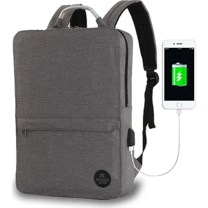 My Valice Smart Bag USB Şarj Girişli Akıllı Sırt Çantası 1210 Antrasit