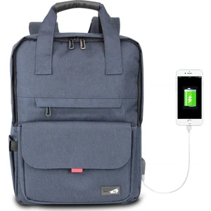 My Valice Smart Bag USB Şarj Girişli Akıllı Sırt Çantası 1205 Lacivert