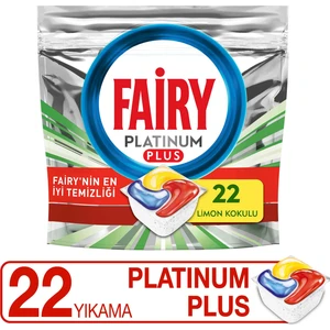 Platinum Plus 22 Yıkama Bulaşık Makinesi Deterjanı Kapsülü