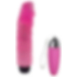 Ayarlanabilir Güçlü Titreşimli 22 cm Damarlı Mavi Vibratör+Mini Vibratör