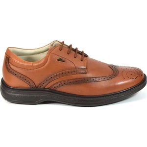 Dr. Comfort 7600 Taba Deri Ortapedik  Erkek Şeker Ayakkabı