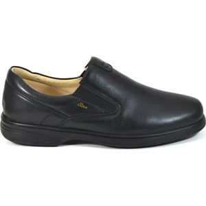 Dr. Comfort 7500 Siyah Deri Ortapedik  Erkek Şeker Ayakkabı