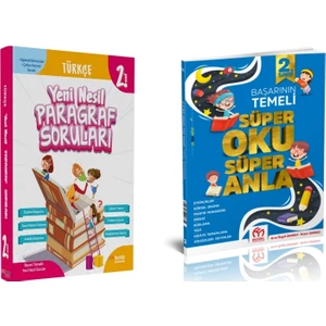 On Burda Yayınları 2. Sınıf Yeni Nesil Paragraf ve 2. Sınıf Süper Oku Süper Anla
