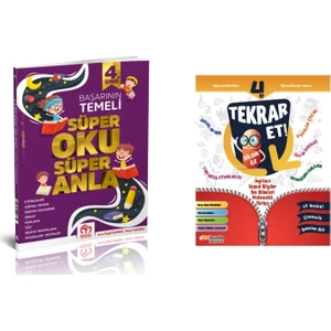 Onburda Yayınları 4. Sınıf Tekrar Et ve Model Yayınları Süper Oku Süper Anla