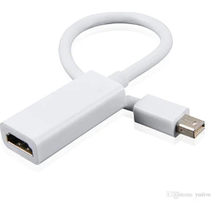 Mini Displayport To HDMI Çevirici Dönüştürücü Thunderbolt Kablo