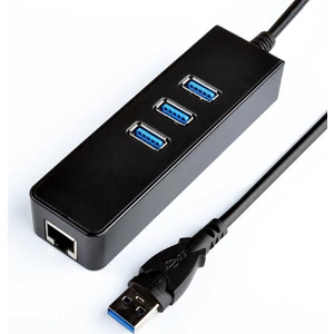 3 Port USB 3.0 Çoklayıcı Hub +1 Port Gigabit Ethernet Lan RJ45 Ağ Adaptörü