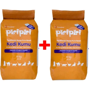 Pisipisi Ince Taneli Sabunlu 10 kg (12 Lt) x 2 Adet