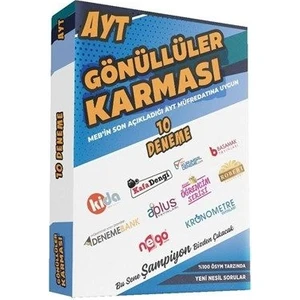 Gönüllüler Karması AYT 10 Farklı Deneme