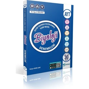 Toprak Yayıncılık AYT Biyoloji Deneme 30 Deneme
