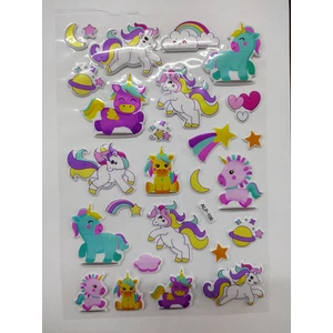 Unicorn Sticker A4  ALP106