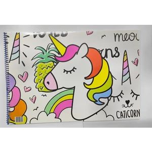 Unicorn Resim Defteri 25 x 35 cm 15 Yaprak