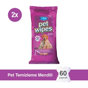Deep Fresh Pet Temizleme Mendili 2 x 30 Yaprak