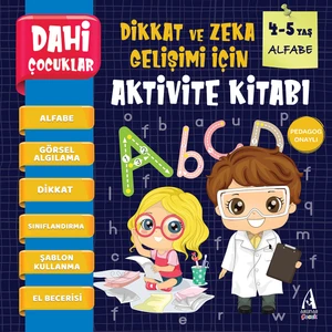 Pedagog Onaylı Dahi Çocuklar Aktivite Kitabı 4-5 Yaş