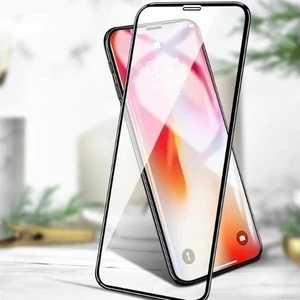 Apple iPhone 11 Tam Kaplayan Curved Temperli Ekran Koruyucu Siyah