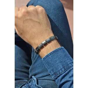 S&A Accessories Hematit Taşlı Shamballa Erkek Bileklik