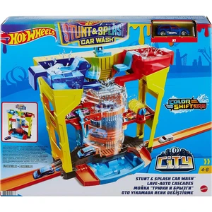 Hot Wheels Oto Yıkamada Renk Değiştirme Oyun Seti