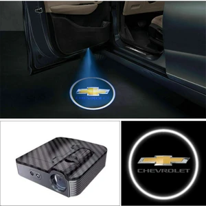 Chevrolet Kapı Altı Logo Karbon