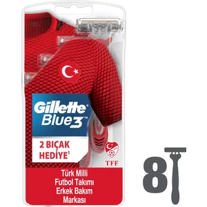 Blue3 8'li Milli Takım Özel Paketi Tıraş Bıçağı