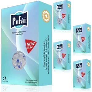 Slim Sigara Filtresi Katran Tutucu Ağızlık 5Mm 6Mm Uyumlu 125 Adet 5 Kutu Turkuaz